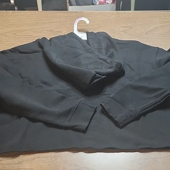 Wild Fable Cropped‎ Hoodie, Ebony/Black, Women's Size XXL - Picture 6 of 6